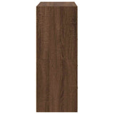 Cabinets with 2 Drawers 2 pcs Brown Oak 60x31x40 cm Engineered Wood