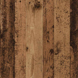 Cabinet with 2 Drawers Old Wood 60x31x40 cm Engineered Wood