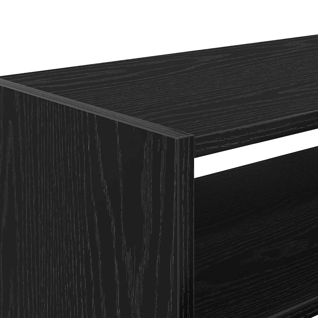 Shoe Rack Stackable Oak 60X30X30.5 Cm