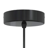 Pendant Lamp Height Adjustable E27 Ø 31 Cm Metal