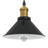 Pendant Lamp Height Adjustable E27 Ø 22 Cm Metal