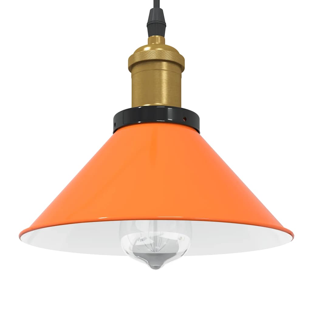Pendant Lamp Height Adjustable E27 Ø 22 Cm Metal