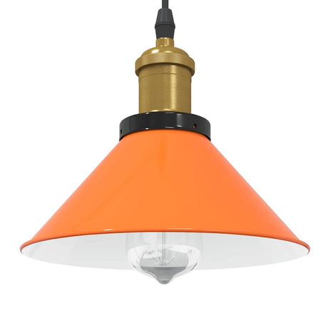 Pendant Lamp Height Adjustable E27 Ø 22 Cm Metal