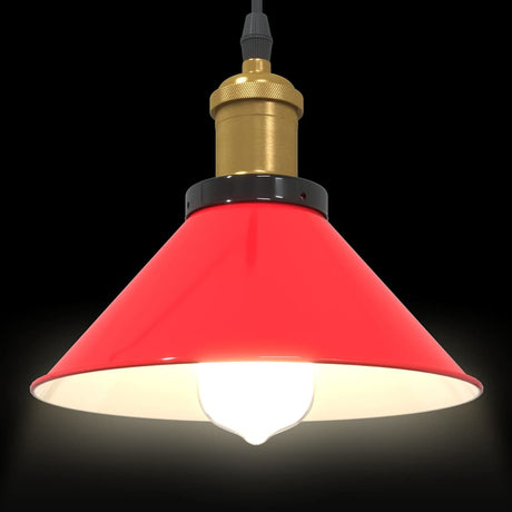 Pendant Lamp Height Adjustable E27 Ø 22 Cm Metal