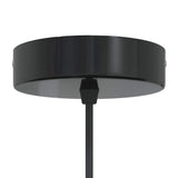 Pendant Lamp Height Adjustable E27 Ø 22 Cm Metal