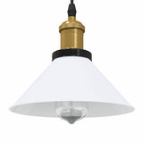 Pendant Lamp Height Adjustable E27 Ø 22 Cm Metal