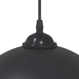 Pendant Lamps 2 Pcs Height Adjustable E27 Ø 30 Cm Metal