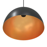 Pendant Lamps 2 Pcs Height Adjustable E27 Ø 30 Cm Metal