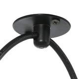Pendant Lamp E27 Black Metal