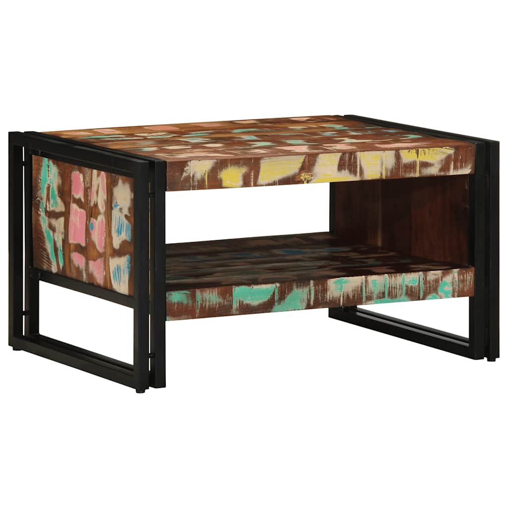 Coffee Table 50X50X38 Cm Solid Wood Reclaimed