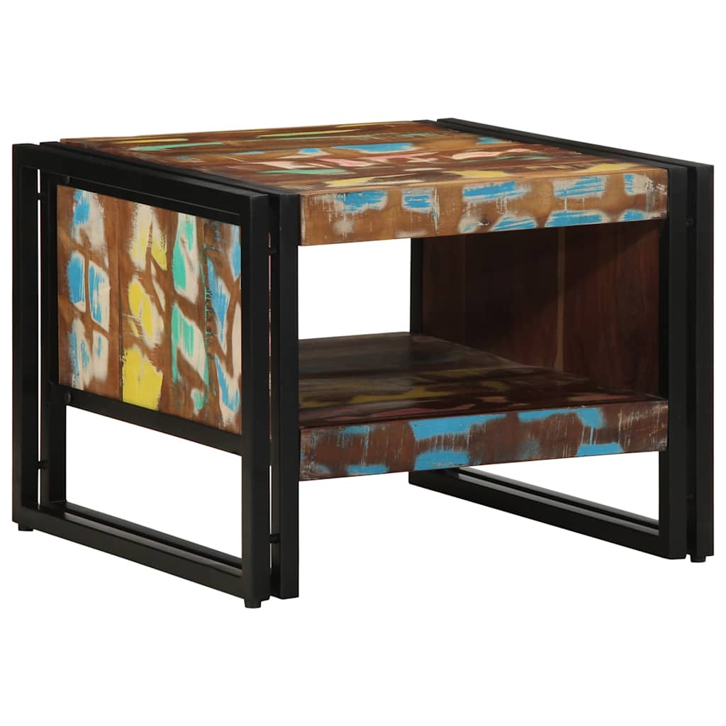 Coffee Table 50X50X38 Cm Solid Wood Reclaimed