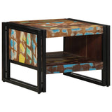 Coffee Table 50X50X38 Cm Solid Wood Reclaimed