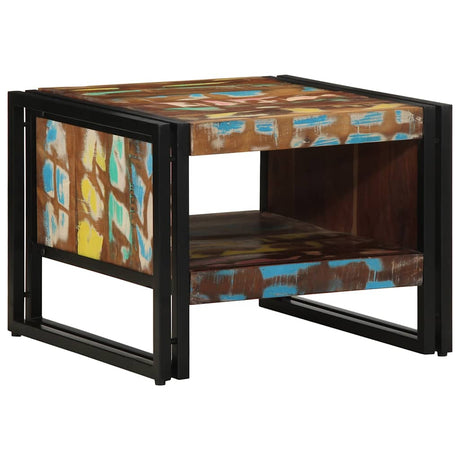 Coffee Table 50X50X38 Cm Solid Wood Reclaimed
