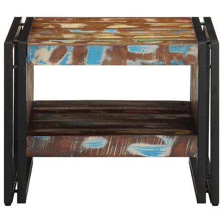 Coffee Table 50X50X38 Cm Solid Wood Reclaimed