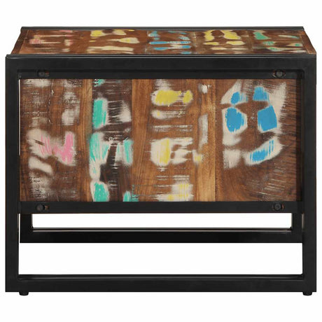 Coffee Table 50X50X38 Cm Solid Wood Reclaimed