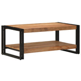 Coffee Table 90X50X38 Cm Solid Wood Acacia