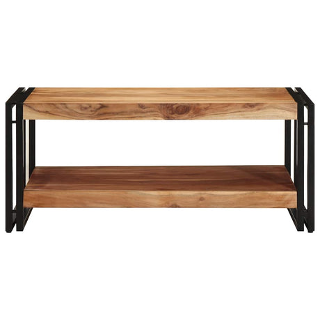 Coffee Table 90X50X38 Cm Solid Wood Acacia