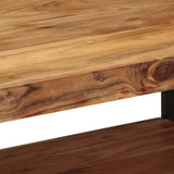Coffee Table 90X50X38 Cm Solid Wood Acacia
