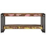 Coffee Table Multicolour 90x50x38 cm Solid Wood Reclaimed