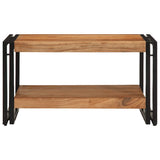 Coffee Table 70X50X38 Cm Solid Wood Acacia