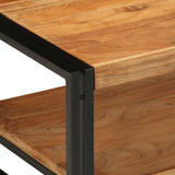 Coffee Table 70X50X38 Cm Solid Wood Acacia