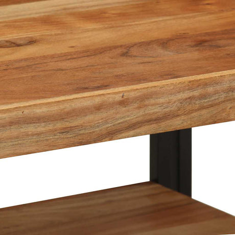 Coffee Table 70X50X38 Cm Solid Wood Acacia