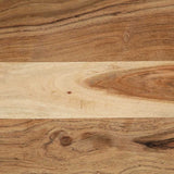 Coffee Table 50X50X38 Cm Solid Wood Acacia