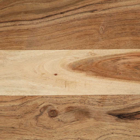 Coffee Table 50X50X38 Cm Solid Wood Acacia