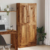 Book Cabinet 82.5X30.5X Engineered Wood