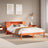Bookcase Bed Without Mattress King Size Solid Wood Pine