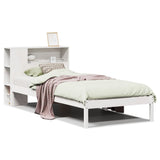 Bookcase Bed Without Mattress Small Single Solid Wood Pine