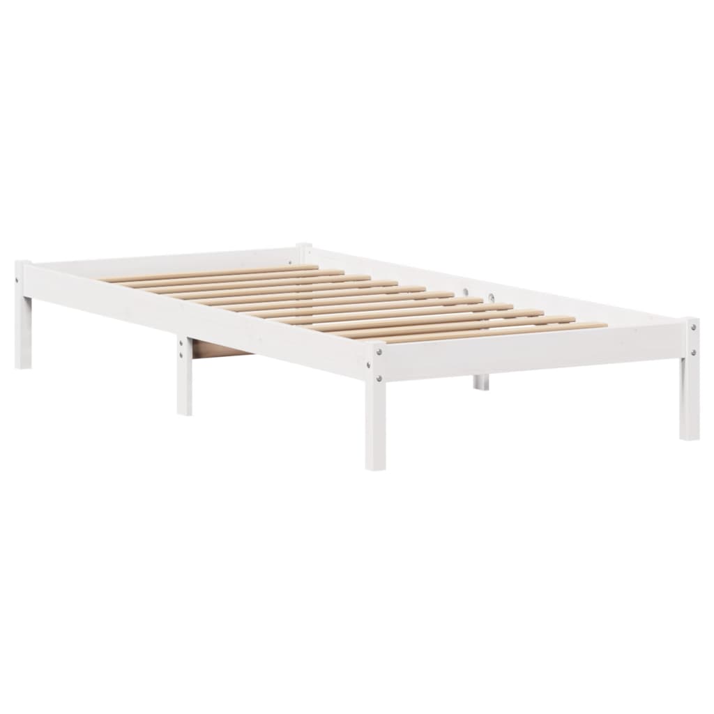 Bookcase Bed Without Mattress Small Single Solid Wood Pine