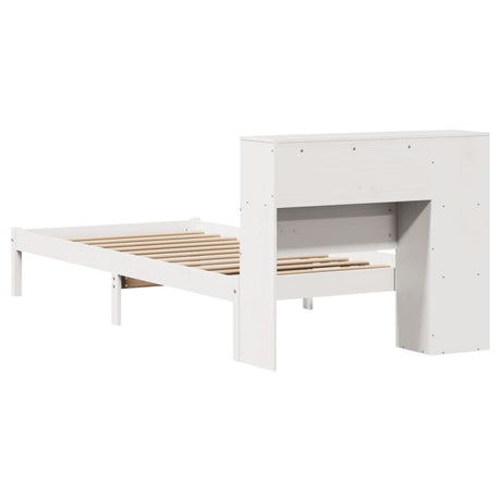 Bookcase Bed Without Mattress Small Single Solid Wood Pine