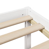Bookcase Bed Without Mattress Small Single Solid Wood Pine