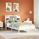 Bookcase Bed Without Mattress Solid Wood Pine