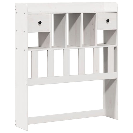 Bookcase Bed Without Mattress Single Solid Wood Pine