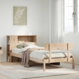 Bookcase Bed Without Mattress Small Single Solid Wood Pine
