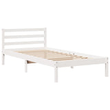 Bookcase Bed Without Mattress Single Solid Wood Pine