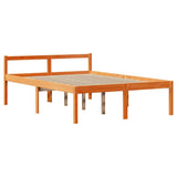 Bookcase Bed Without Mattress King Size Solid Wood
