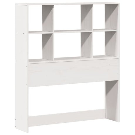 Bookcase Bed Without Mattress 90X200Cm Solid Wood Pine