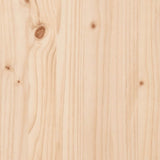 Bookcase Bed without Mattress 90x190 cm Single Solid Wood Pine
