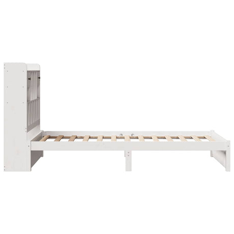 Bookcase Bed Without Mattress 75X190Cm Small Single Solid Wood Pine