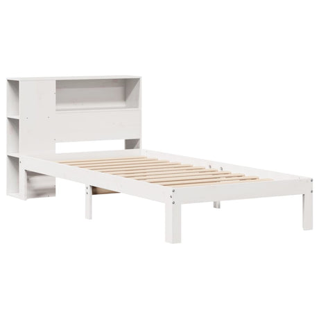 Bookcase Bed Without Mattress Small Single Solid Wood Pine