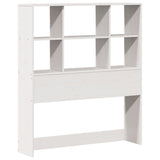 Bookcase Bed Without Mattress Single Solid Wood Pine