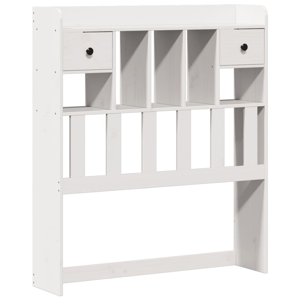 Bookcase Bed Without Mattress 90X200Cm Solid Wood Pine