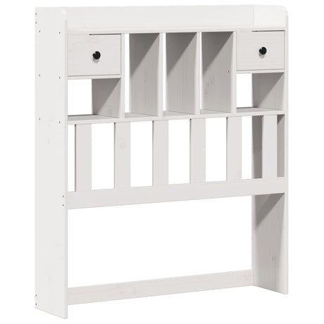 Bookcase Bed Without Mattress 90X200Cm Solid Wood Pine