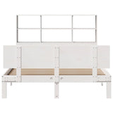 Bookcase Bed Without Mattress Small Double Solid Wood Pine