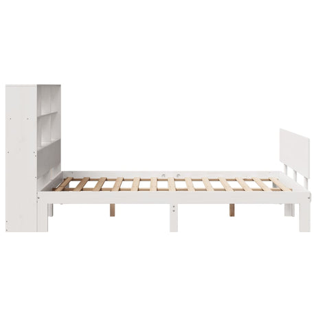 Bookcase Bed Without Mattress Small Double Solid Wood Pine