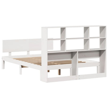 Bookcase Bed Without Mattress Small Double Solid Wood Pine