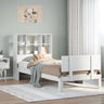Bookcase Bed Without Mattress Small Double Solid Wood Pine